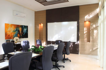 Boardroom set up